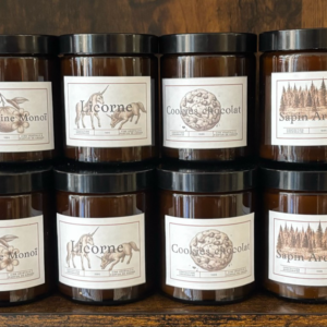 Bougie "Les ambrées"